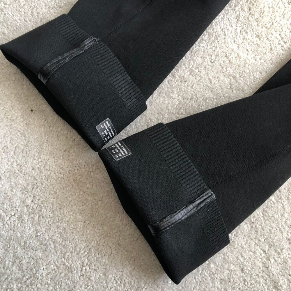 Like New - Aldo Crulla Over-The-Knee Boots In Black Stretch Knit Size 7 - Picture 9 of 16